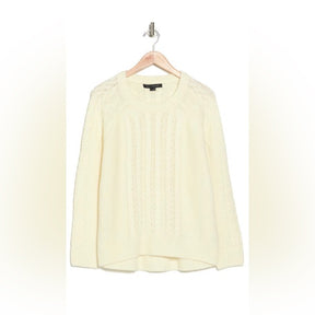 360 Cashmere Cable Knit Sweater