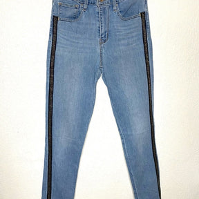 Levi’s Premium 721 High Rise Skinny Jeans Side Stripe