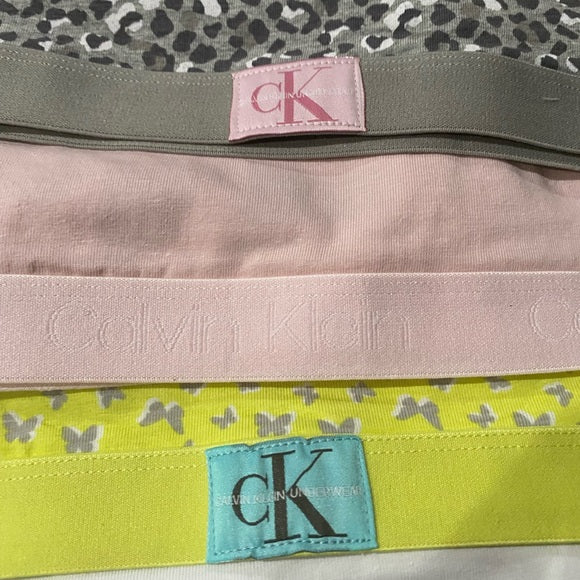 Calvin Klein Monogram Pullover Bralettes (Bundle)