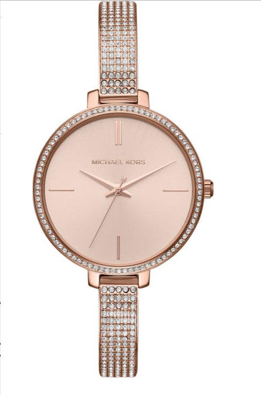 Michael Kors Jaryn Pave Bangle Watch 36mm | Sparkling Sunray Dial with Crystals