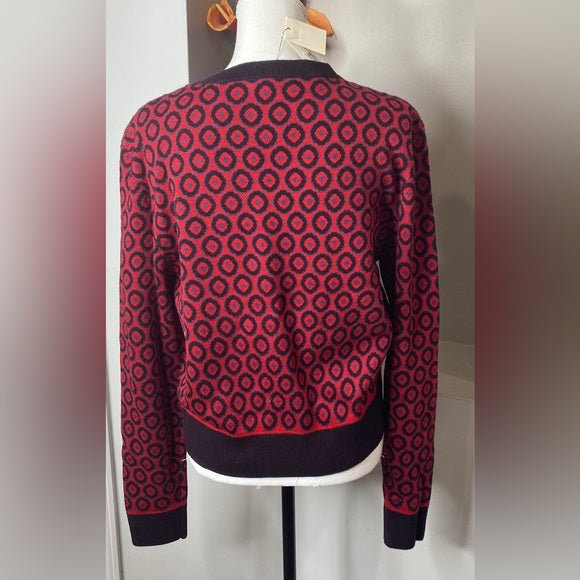 Dries Van Noten Tiny Dot Merino Wool Sweater | Playful Elegance in Fine Knit