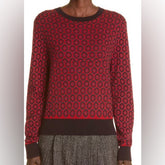 Dries Van Noten Tiny Dot Merino Wool Sweater | Playful Elegance in Fine Knit