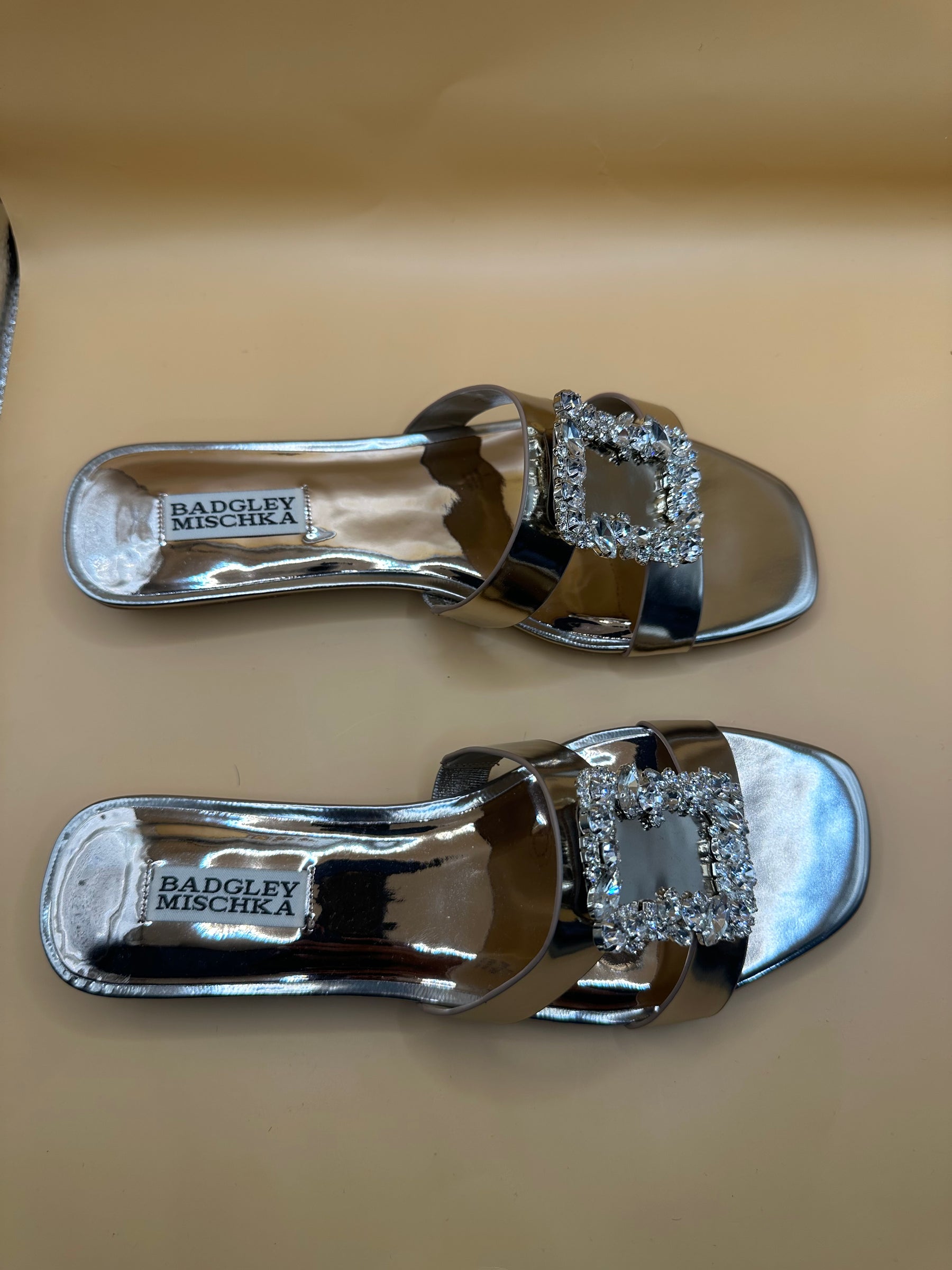 Badgley Mischka Collection Josette Slide Sandals