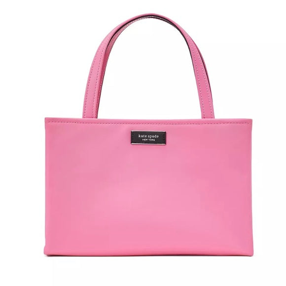 Kate Spade Small Sam Icon Tote - Sporty Chic with Smooth Leather Trim