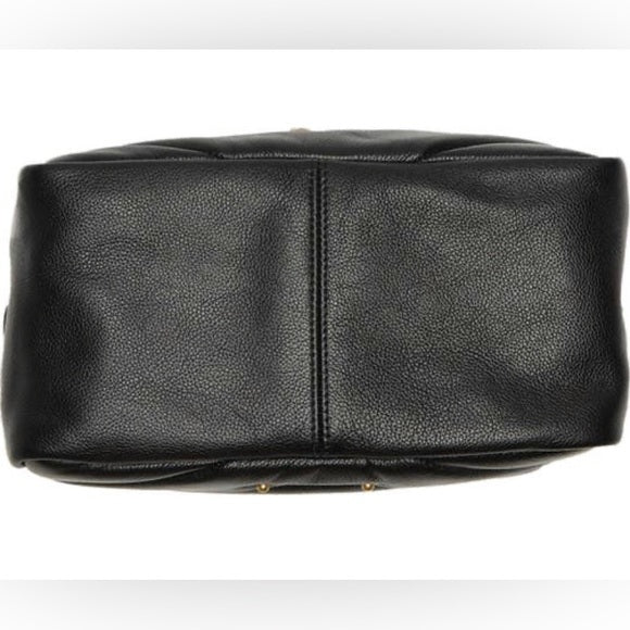 Rebecca Minkoff Zip Top Quilted Shoulder Bag | Chevron Quilting and Signature Flourish