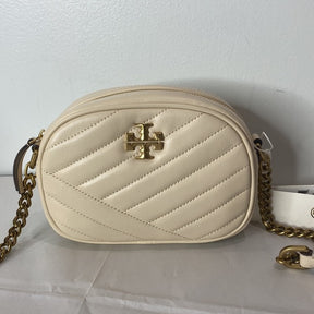 Tory Burch Small Kira Chevron Camera Bag | Soft Chevron-Quilted Leather and Beveled Double T Hardware