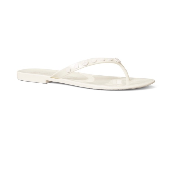 Tory Burch Studded Jelly Thong Sandals