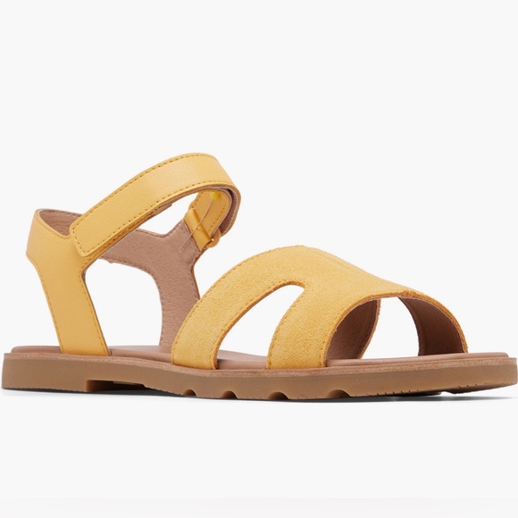 Sorel Women's Ella Leather Ankle Strap Sandals