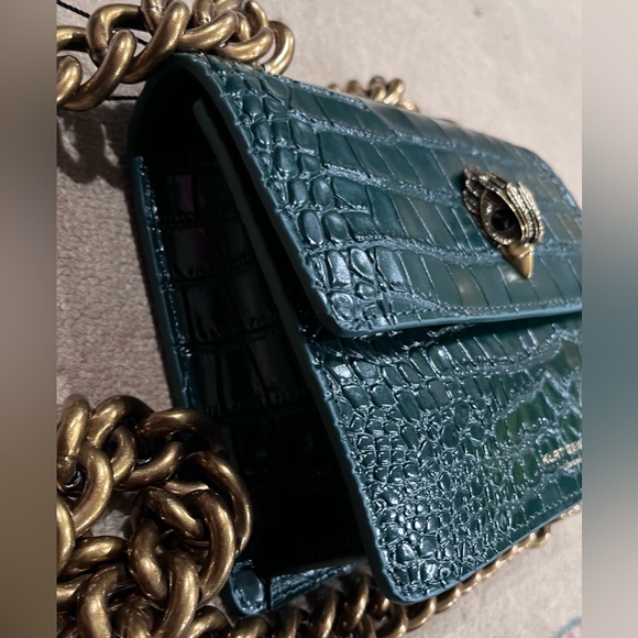 m_691a6999fe4c686b747b7648 Kurt Geiger Croc Embossed Leather Crossbody Bag