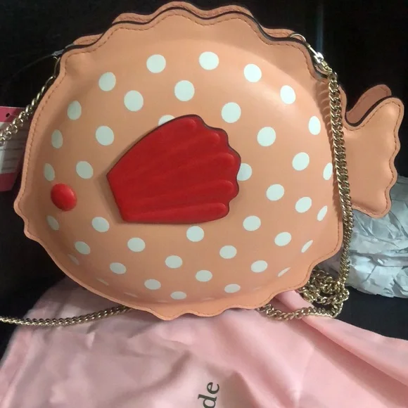 Kate Spade New York Puffy Pufferfish Crossbody Bag