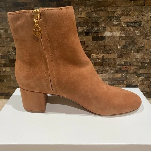 Tory Burch Mini Benton Leather Ankle Boots