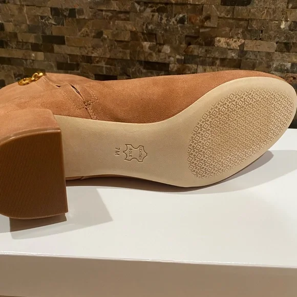 Tory Burch Mini Benton Leather Ankle Boots