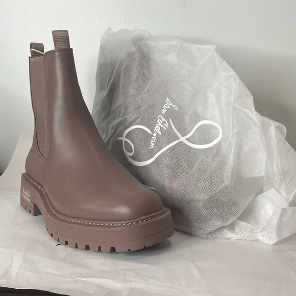 Sam Edelman Laguna Waterproof Lug Sole Chelsea Boots