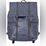 Duchamp London Rubberized Fold-over Laptop Backpack