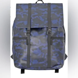 Duchamp London Rubberized Fold-over Laptop Backpack