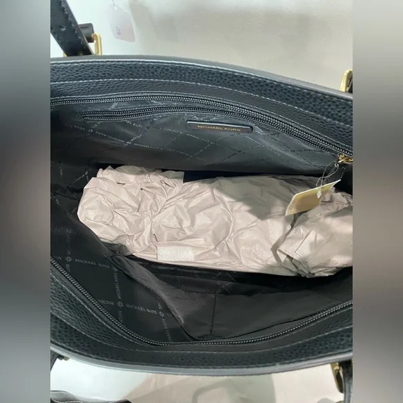 Michael Kors Aria Large Pebbled Leather Tote