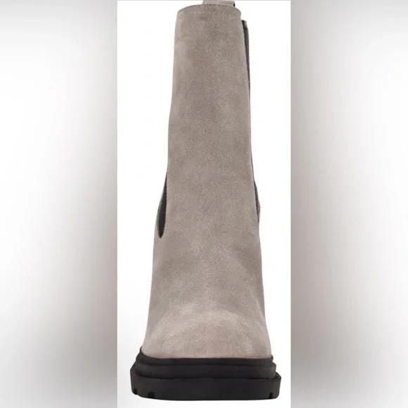 Marc Fisher Ramiro Leather Lug Sole Bootie