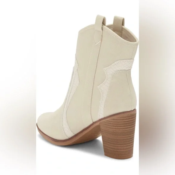 MIA Simmone Ivory Western Cowboy Boots
