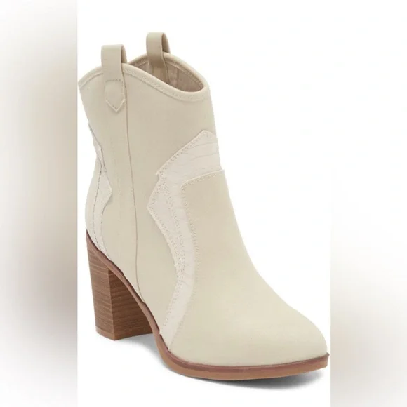 MIA Simmone Ivory Western Cowboy Boots