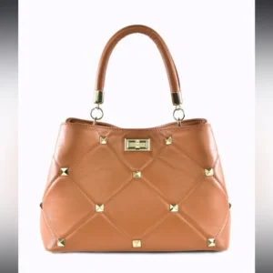 Italian Genuine Leather Top Handle Bag