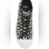 Versace Men's La Greca Logo Print High Top Sneakers