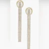 Ettika Crystal Fringe Drop Earrings