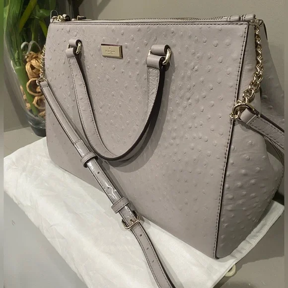 Kate Spade Loden Bristol Drive Ostrich