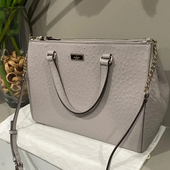 Kate Spade Loden Bristol Drive Ostrich