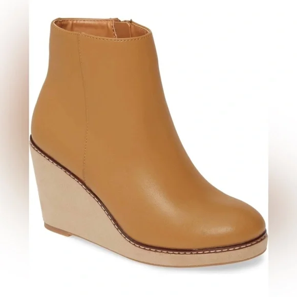 Kensie Hatley Women's Wedge Booties