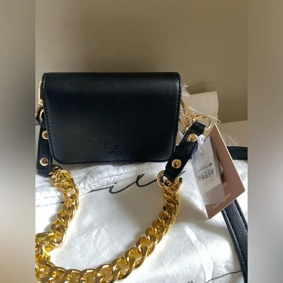Mali + Lili Tanya Vegan Leather Mini Crossbody Bag