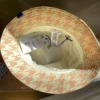 m_wp_66fe0f01dc327d0005d655b6 Burberry Houndstooth Cotton Bucket Hat