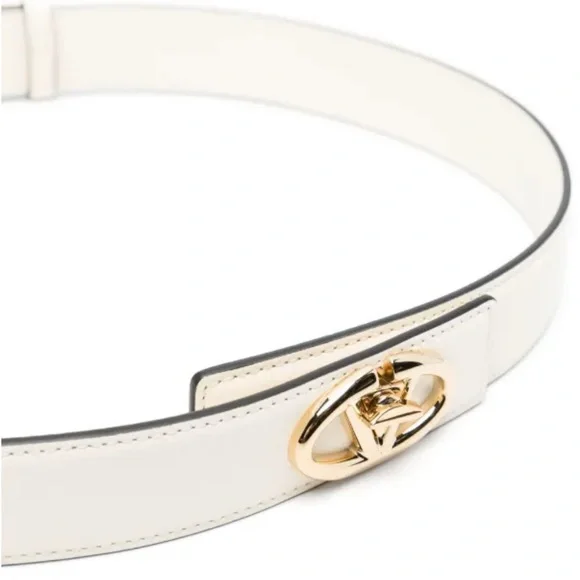 Valentino Garavani VLogo Signature Leather Belt