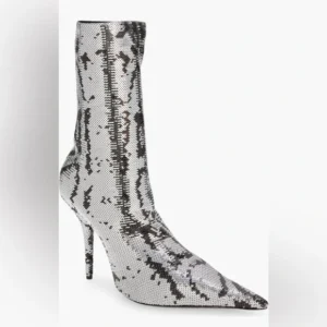 Balenciaga Sequin Knife Sock Booties