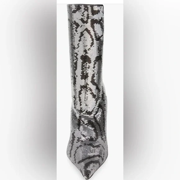 Balenciaga Sequin Knife Sock Booties