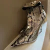 Balenciaga Sequin Knife Sock Booties