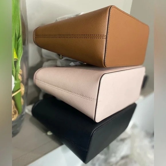 m_wp_689cb2e744ad4dac2a8c5fae Michael Kors Small Saffiano Leather Top-Zip Tote Bag