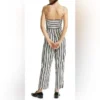 Club Monaco Women’s Bar Stripe Jumpsuit
