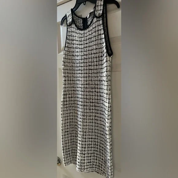 Alice + Olivia Women’s Monochrome Tweed Mini Dress