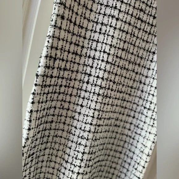 Alice + Olivia Women’s Monochrome Tweed Mini Dress