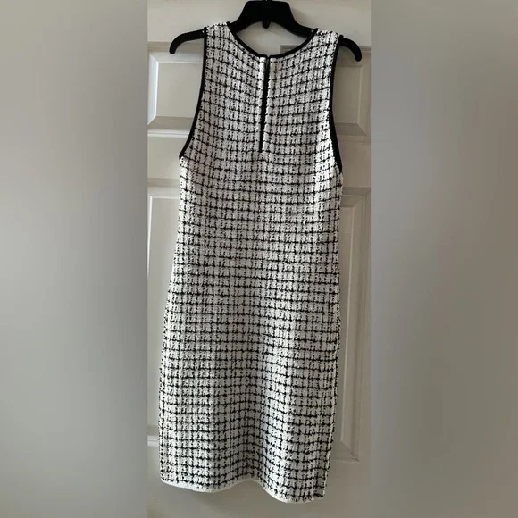 Alice + Olivia Women’s Monochrome Tweed Mini Dress