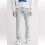 Off-White Men's Single Arrow Slim-Fit Jeans