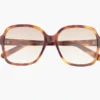 Marc Jacobs Women's Brown Gradient Square Glasses