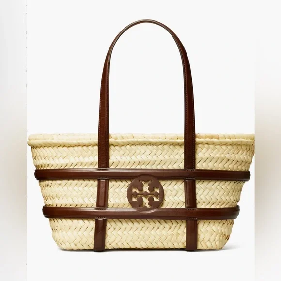 m_wp_6917686c05deb39efd1a1fe6 Tory Burch Cream and Brown Woven Tote Bag – Designer Canvas Beach & Work Tote