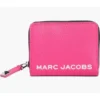Marc Jacobs Women’s Hot Pink Leather Compact Wallet