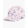 Kate Spade New York Pink Floral Cotton Twill Baseball Cap