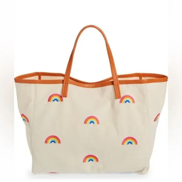 m_wp_69387c3044ad4d0d93e53d8d Kurt Geiger London Violet Large Cotton Canvas Tote