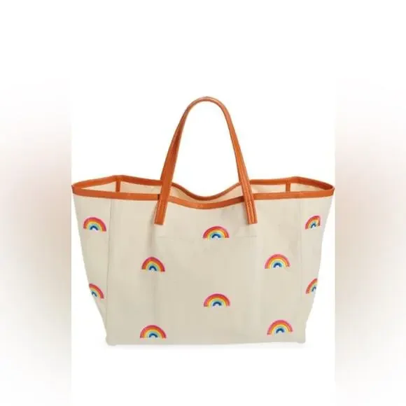 m_wp_69387c319b2158f74c2457d1 Kurt Geiger London Violet Large Cotton Canvas Tote