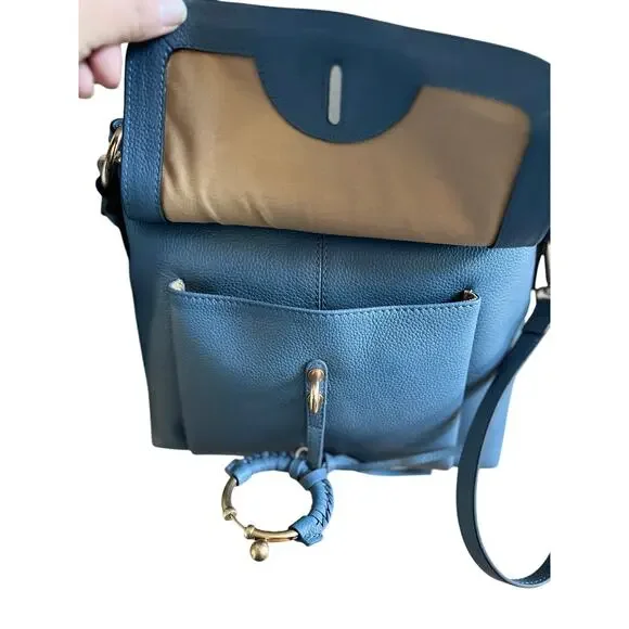 m_wp_6965c6b31986c2c90565f5d7 See by Chloé Joan Small Crossbody Bag - Stormy Sky Leather & Suede