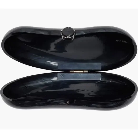 Cult Gaia Tallulah Black Pearl Wristlet