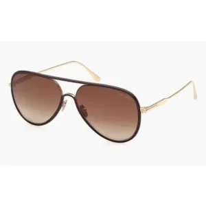 Tom Ford Jessie TF1016 Sunglasses - Aviator Metal